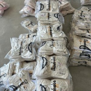 Bộ dài cotton tay nhiều hoạ tiết