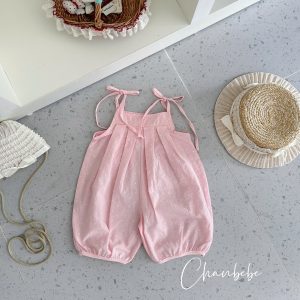 Jum Đùi 2 Dây Chấm Bi Hồng